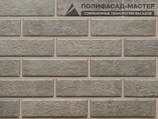 Клинкерная термопанель "Графит": фото товара 2